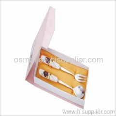 2 PCs set of coffee-spoon fork cutlery