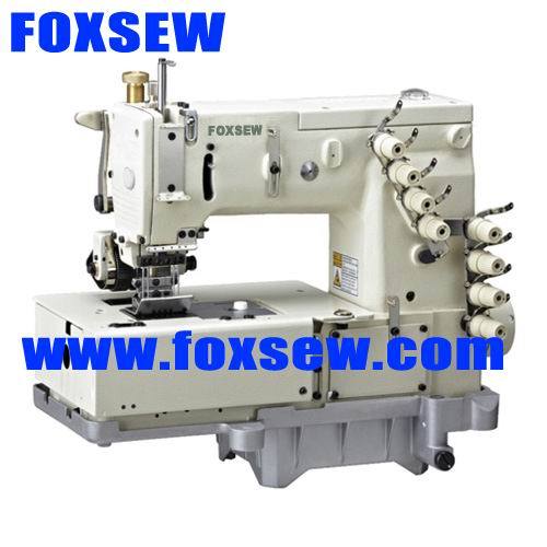 4-needle flat-bed double chain-stitch machine for waistband FX1508PR