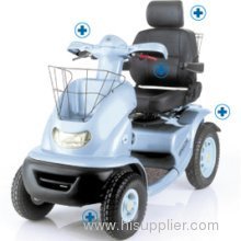 Afikim Breeze 4-Wheel Scooter - Single Seat w/ 2 Batteries