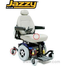 Pride Mobility - Jazzy 614 - Jazzy Red, Standard, Standard