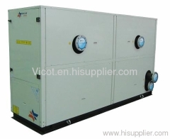 Modular water cooled water chiller