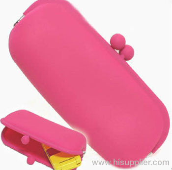 NEW lovely multifunction silicone soft coin bag