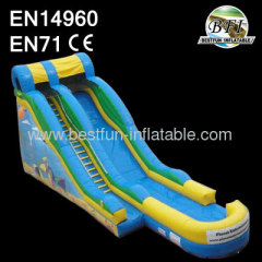 17' Inflatable Wet Slide For Sale