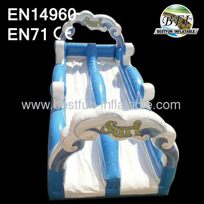 Sea Wave Inflatable Slide