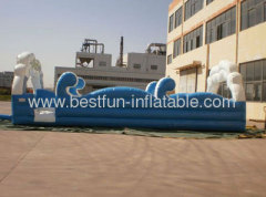 Sea Wave Inflatable Slide
