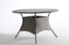 Outdoor PE WICKER KD round dining tables