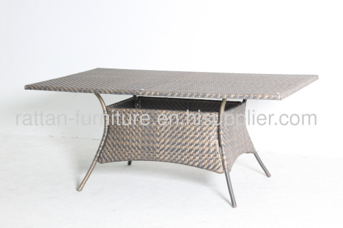 Outdoor PE WICKER KD dining tables