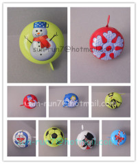 Printed bicycle bell