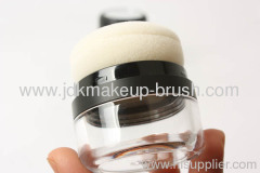 Original Cosmetic Black Powder Container with Mirror