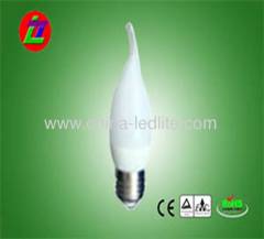 High brightness high efficiency LED candle lamp