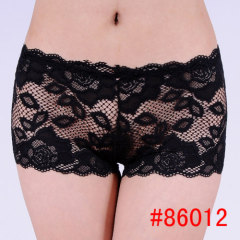 Cheap stock cozy lace boxer