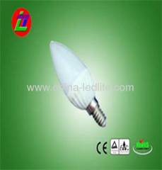 High power dimmable LED candle lamp