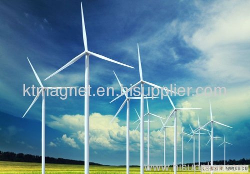 permanent magnet for wind turbine generators