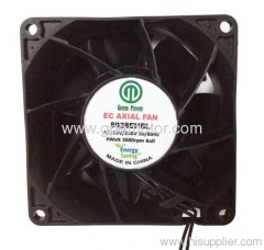 Telecom cabinet for outdoor use EC cooling fan with Brushless motor and pwm speed