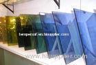 Tinted Soft Reflective Coating Glass, Online Solar Coated Glass For Building, Hotels