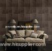 Fashion Feast 2 PVC Wallpaper, Artificial Leather Design, 53cm Width, Eco-friendly Water-based Ink