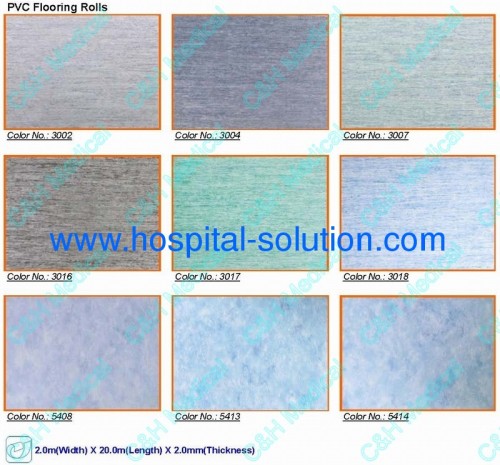 Hospital Using PVC Flooring Rolls