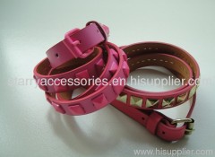 PU ladies belt