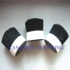 57mm chungking dyed black boiled bristle 60%