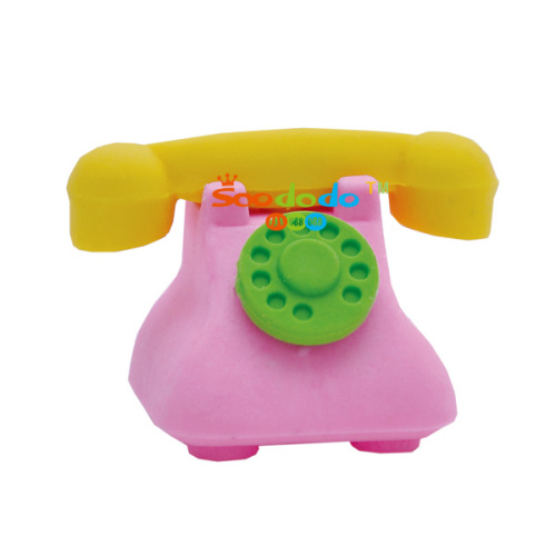 Soododo 3d telephone shaped erasers