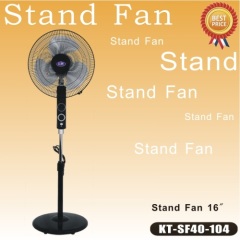 16"remote control floor standing fan(LED screen display)