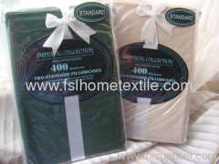 Solid T400 100% Cotton Pillowcase