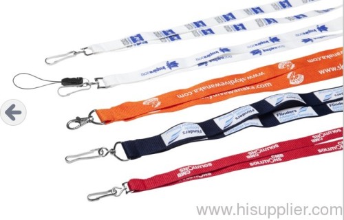 polyester ribbed style lanyards