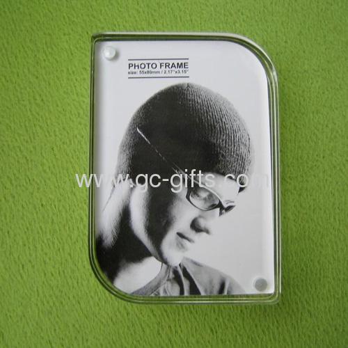 Small sized acrylic photo frames with magnets