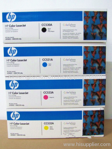 HP CB530A-533A Color Original Toner Cartridge