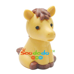 Soododo 3d horse shaped erasers