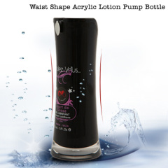60ml 50ml 40ml 30ml 15ml Black Luxury Plastic Bottle Cosmetic Container