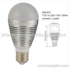 epistar 5630smd 850lm e27 base high lumen led bulb