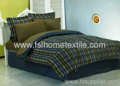 4pcs Comforter Set Made of Printed T200 Polycotton in Customized Colors