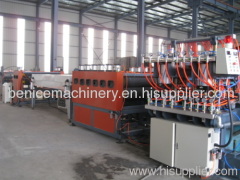 New PP hollow sheet prodution plant