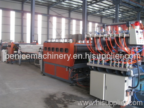 pp hollow sheet production plant