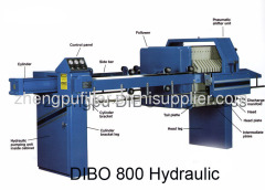 Filter press Zhengpu DIBO 800 Hydraulic Filter Press