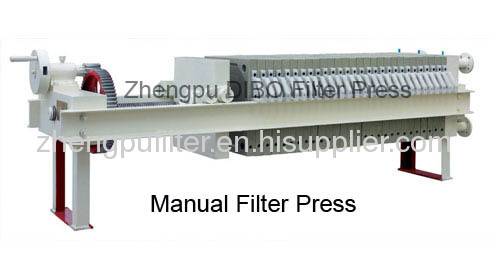 Filter press Zhengpu DIBO Manual Filter Press