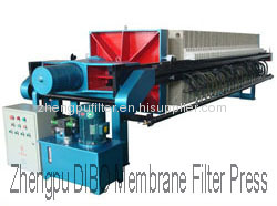 Filter press Zhengpu DIBO Membrane Filter Press In Oil Industry