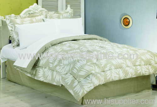 T200 Polycotton 8pcs Comforter Set In Printed Light Medium Color