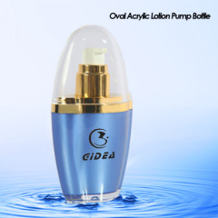 15ml 30ml 50ml Oval Acrylic Cosmetic Bottle