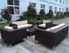 Outdoor garden rattan furniture sofa set standless leg