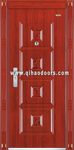 Entrance Steel Single Safety Door