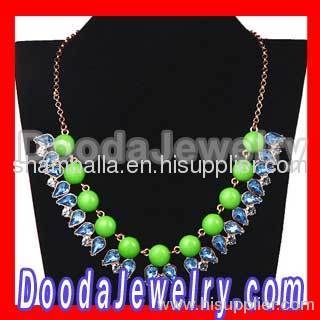 J crew Resin Crystal Bubble Necklace