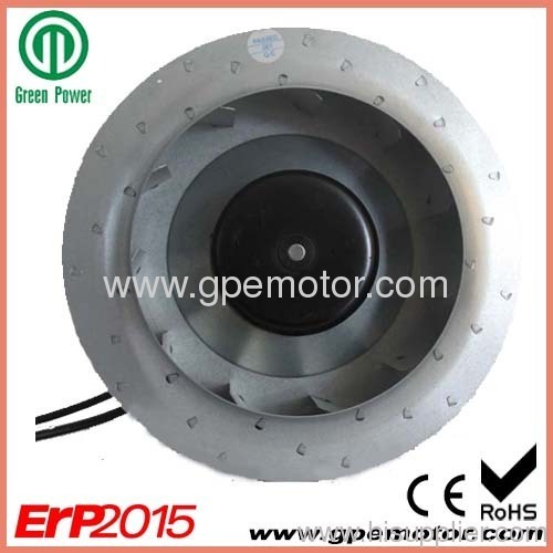 EC centrifugal fans backward curved for EC HRV ventilator