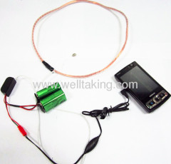 Super mini magnetic earpiece with inductive neckloop kit