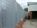Steel-Grating fence/ Galvanized steel grating fence/security steel grating fecing