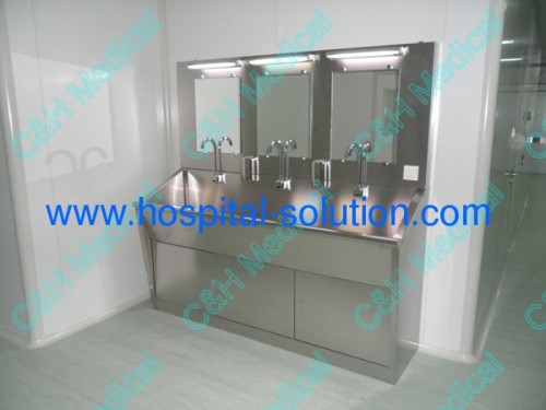 Hospital Operating Theatre Medical Scrub Sink Station Unit