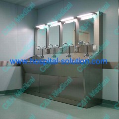 4 Bays Stainless Steel Surgical Scub Sink Station Unit for Operating Room