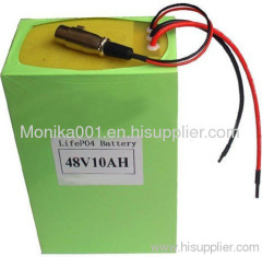 48V 10Ah LiFePo4 Battery Packs For Electric Scooters