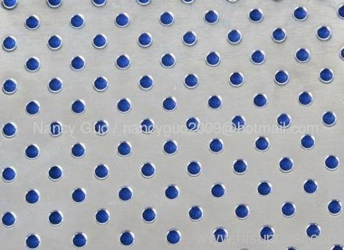 stainless steel round hole perforated metal mesh